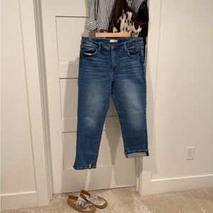 VERVET BY FLYING MONKEY Cropped Jeans